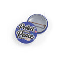 Protect Your Peace Round Pin — Inspirational Enamel Button for Jackets & Bags