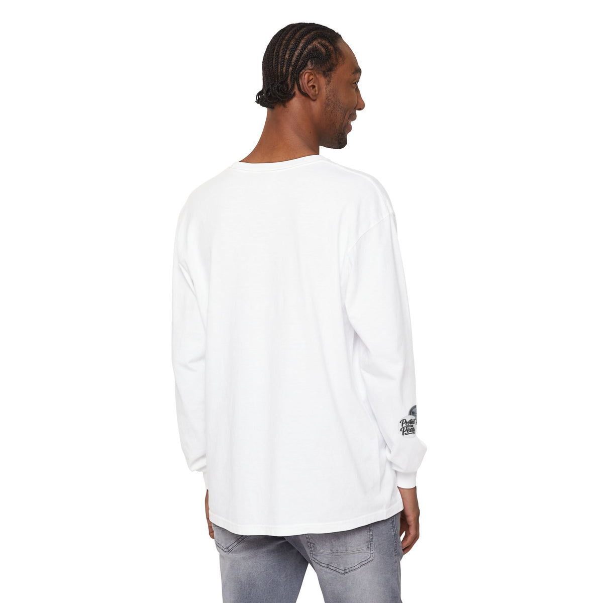 Protect Your Peace Graphic Long Sleeve T-Shirt