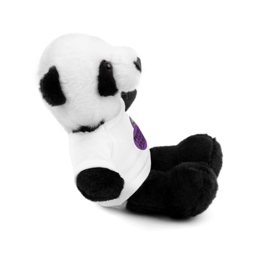 Plush Bear with 'Protect Peace' Tee