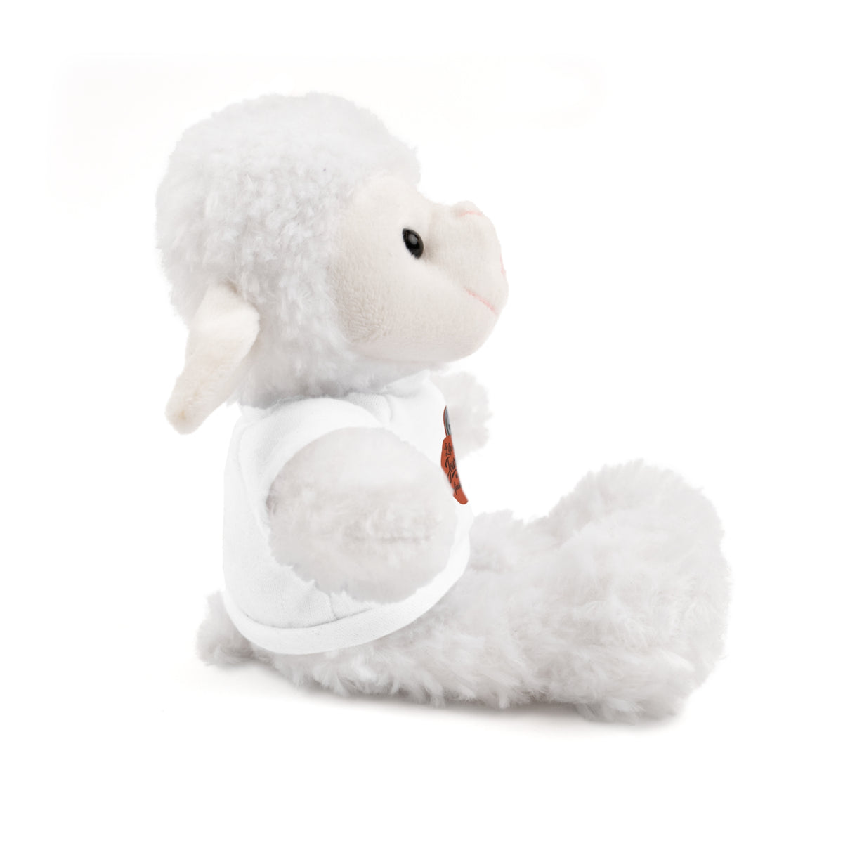 Life is a journey not a finish line. Plush Teddy Bear with Printed Tee — Cute Personalized Gift for Kids & Couples