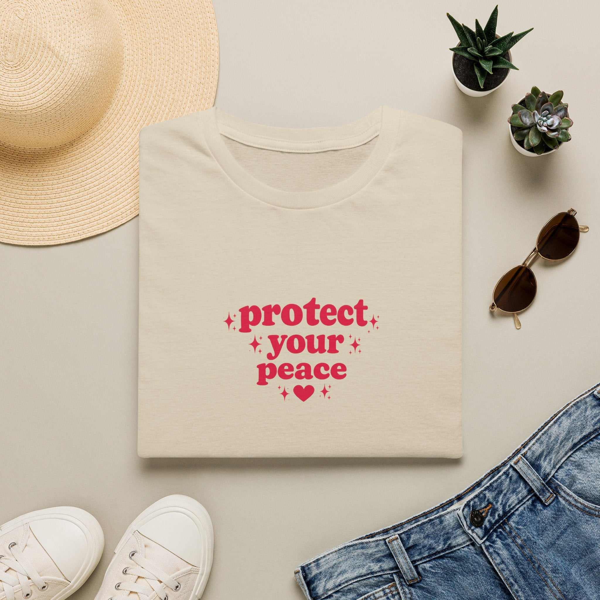 Protect Your Peace T-Shirt — Self-Care Graphic Tee