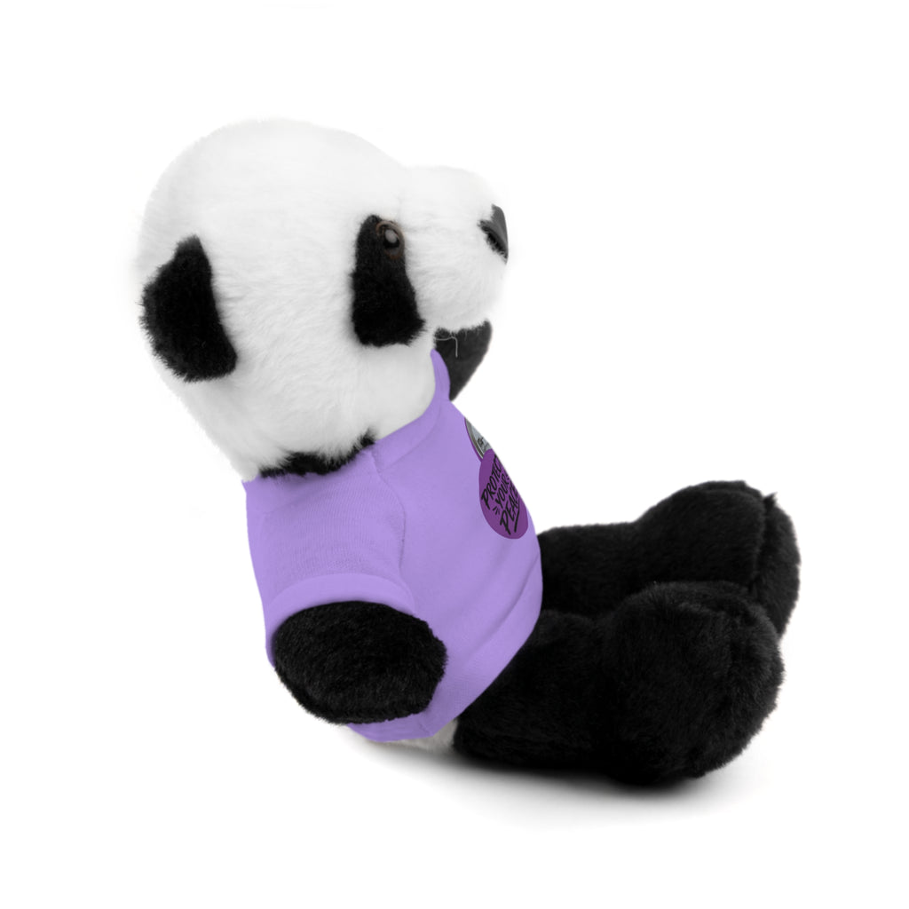 Plush Bear with 'Protect Peace' Tee