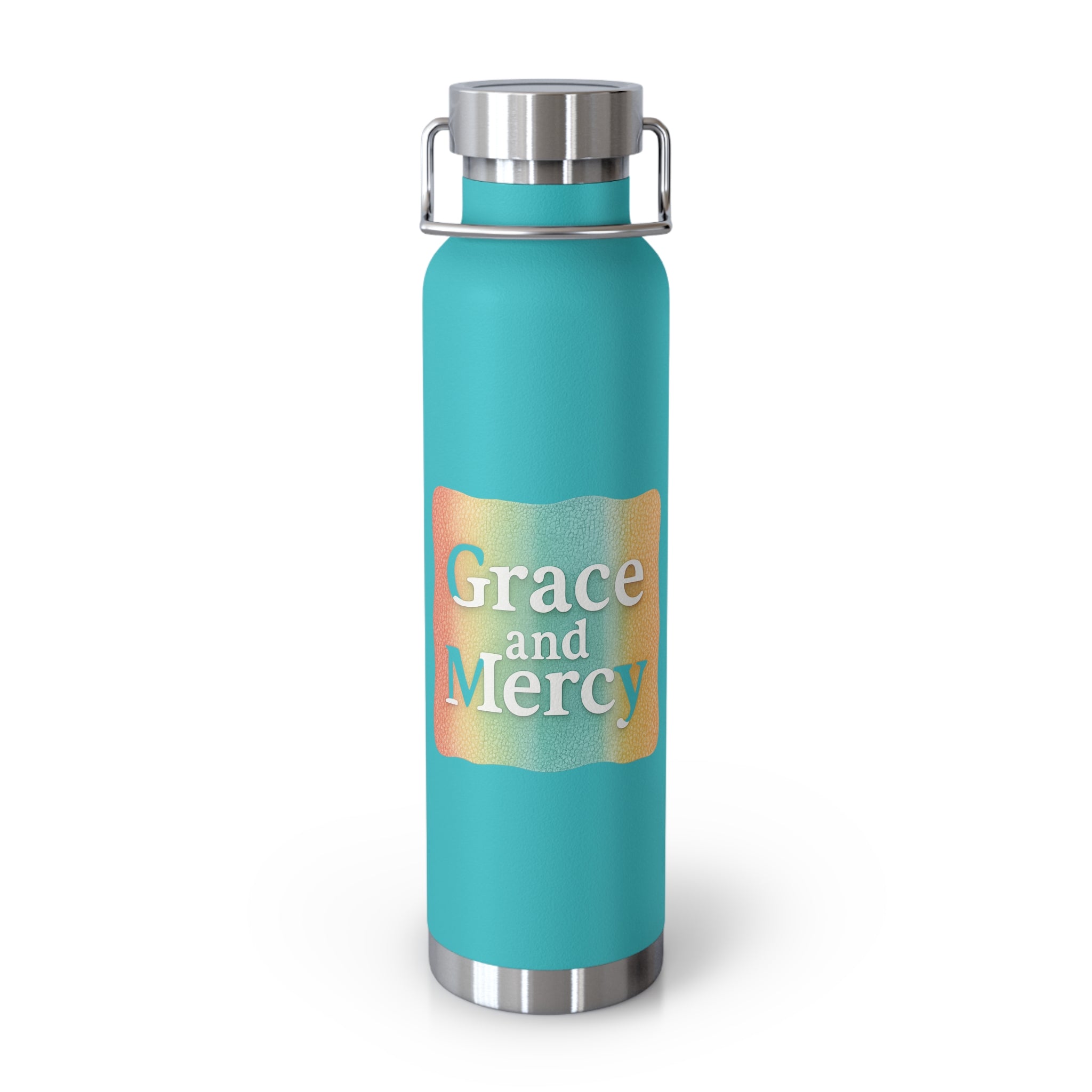 Grace and Mercy 22oz Insulated Water Bottle