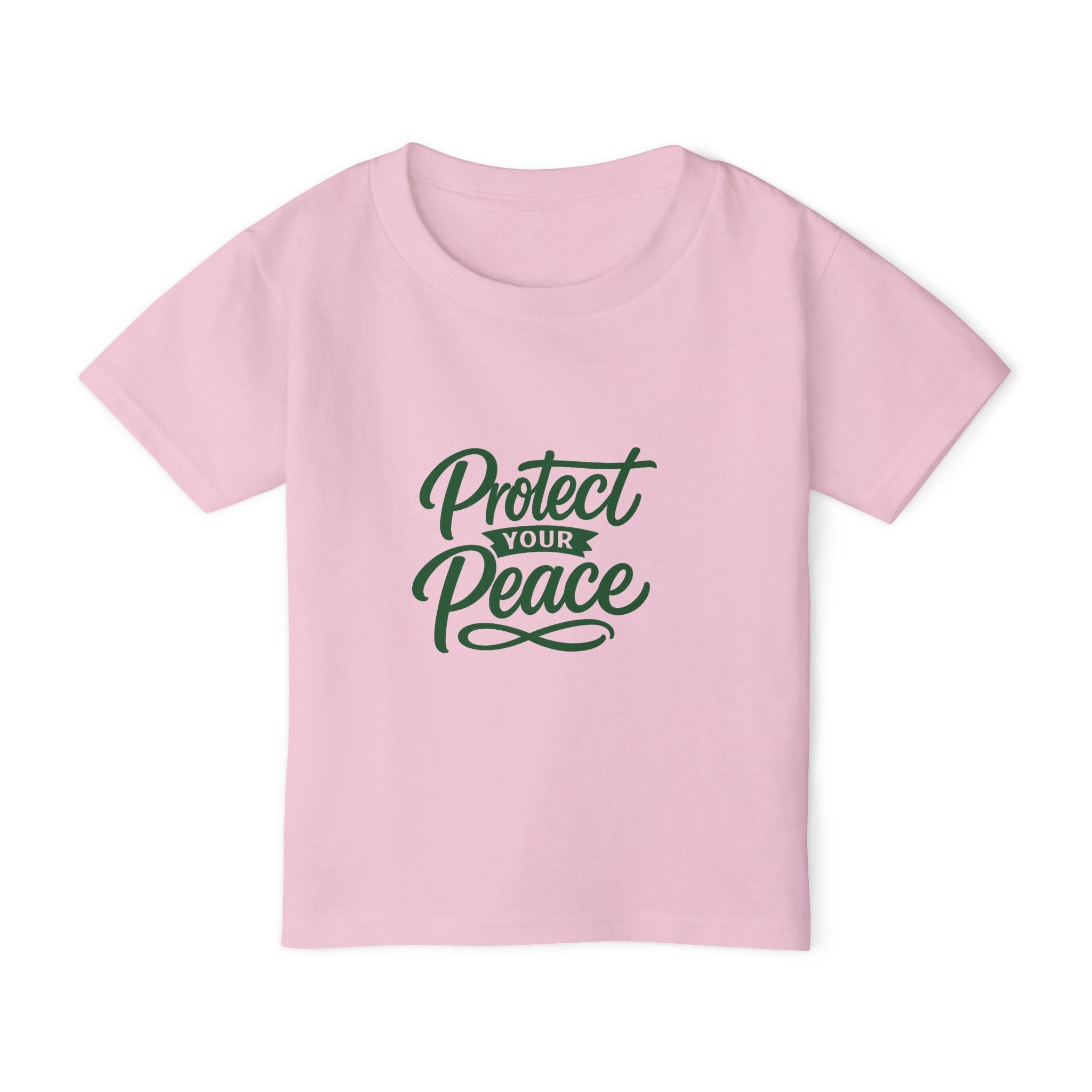Toddler T-Shirt — "Protect Your Peace" Inspirational Kids Tee