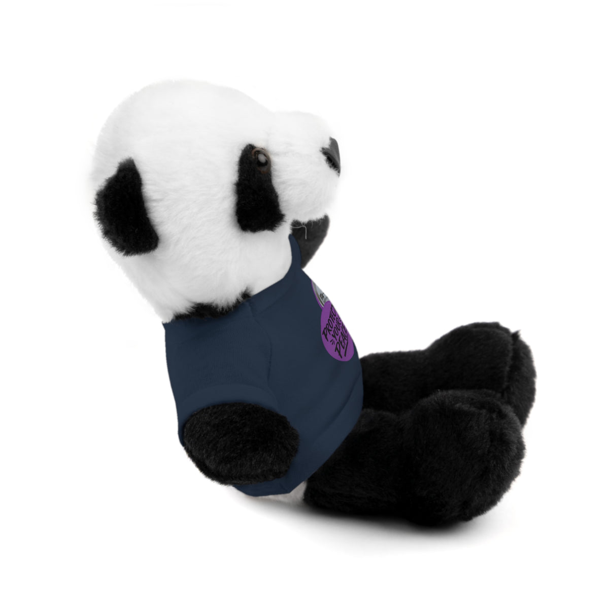 Plush Bear with 'Protect Peace' Tee