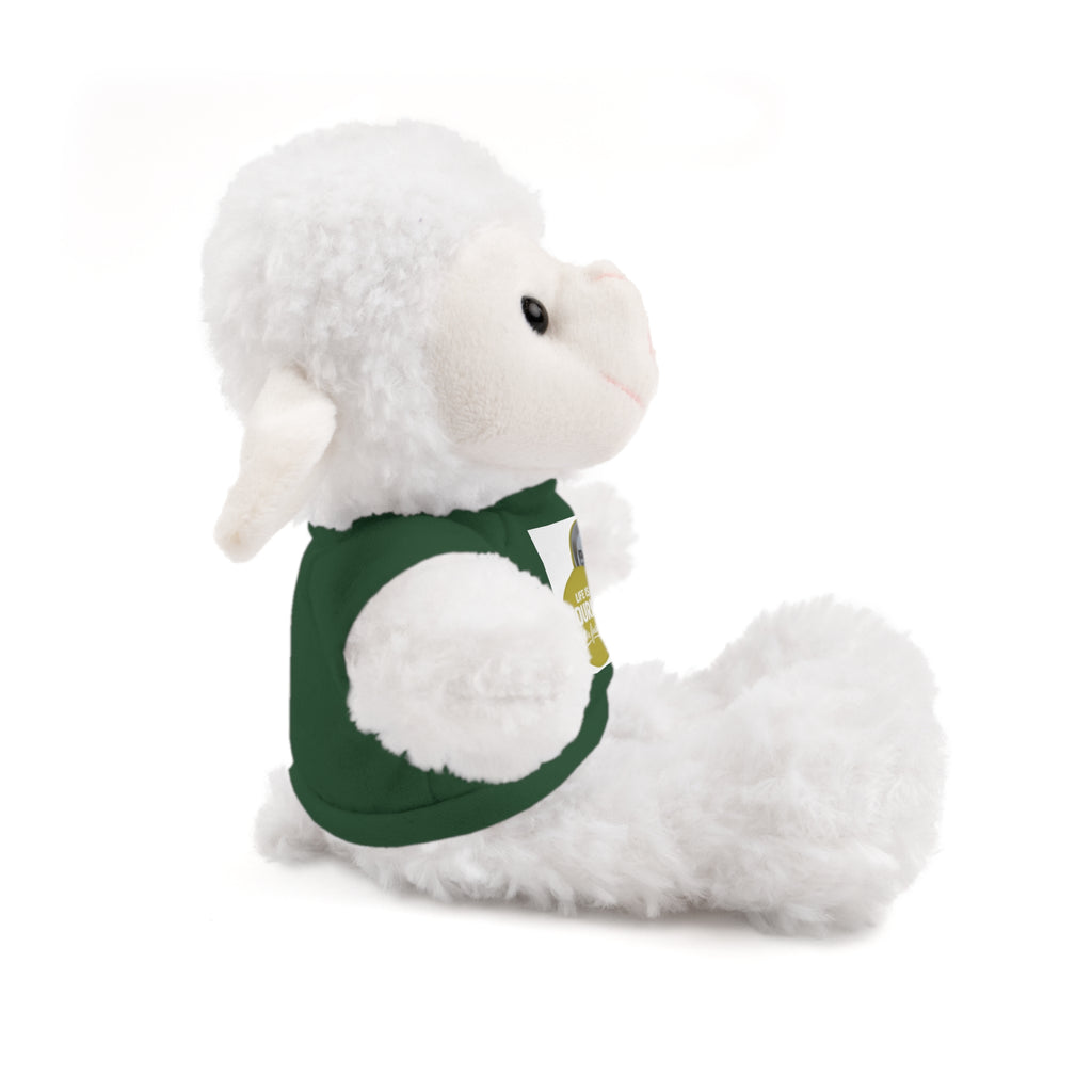 Cute Brown Teddy Bear with 'Life Is a Journey not a finish line.' Tee — Plush Gift for Kids & Travelers