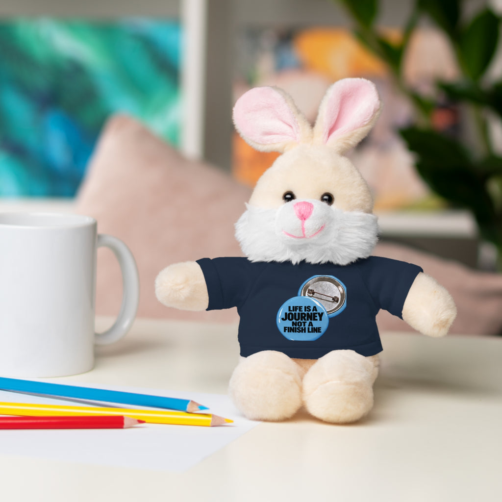 Plush Teddy Bear with Custom Tee — Cute Gift for Kids & Romantic Occasions