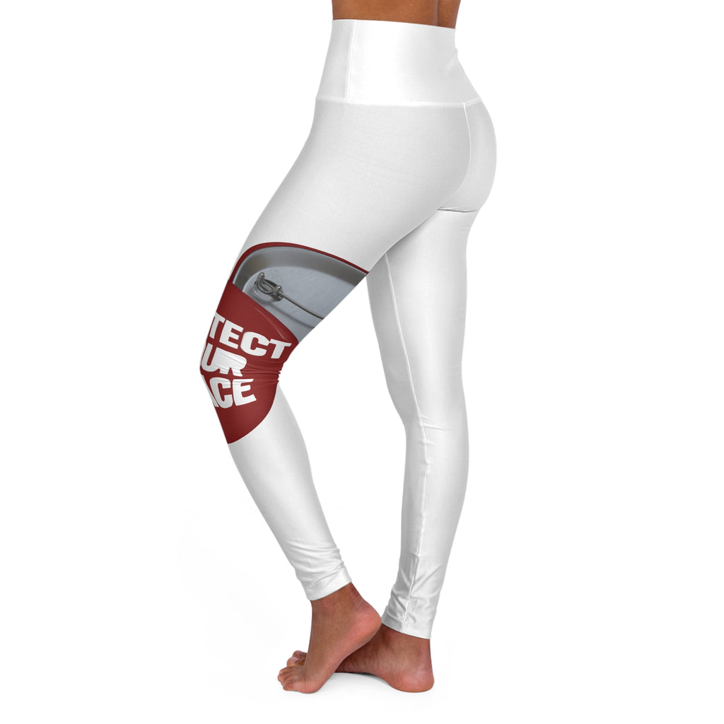 Protect Your Peace High-Waisted Yoga Leggings