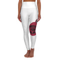 High-Waisted Yoga Leggings — 'Protect Your Peace' circular Graphic
