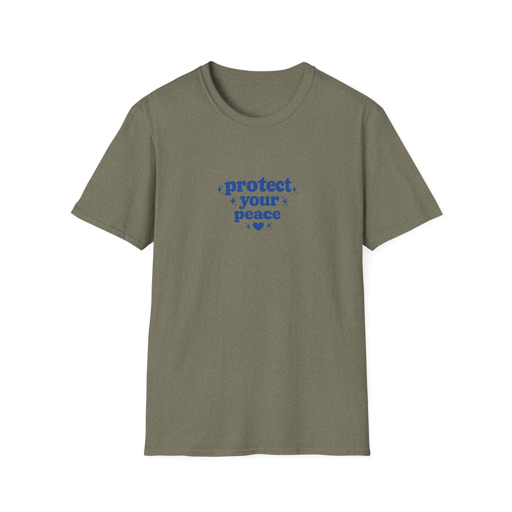 Protect Your Peace T-Shirt — Positive Self-Care Graphic Tee