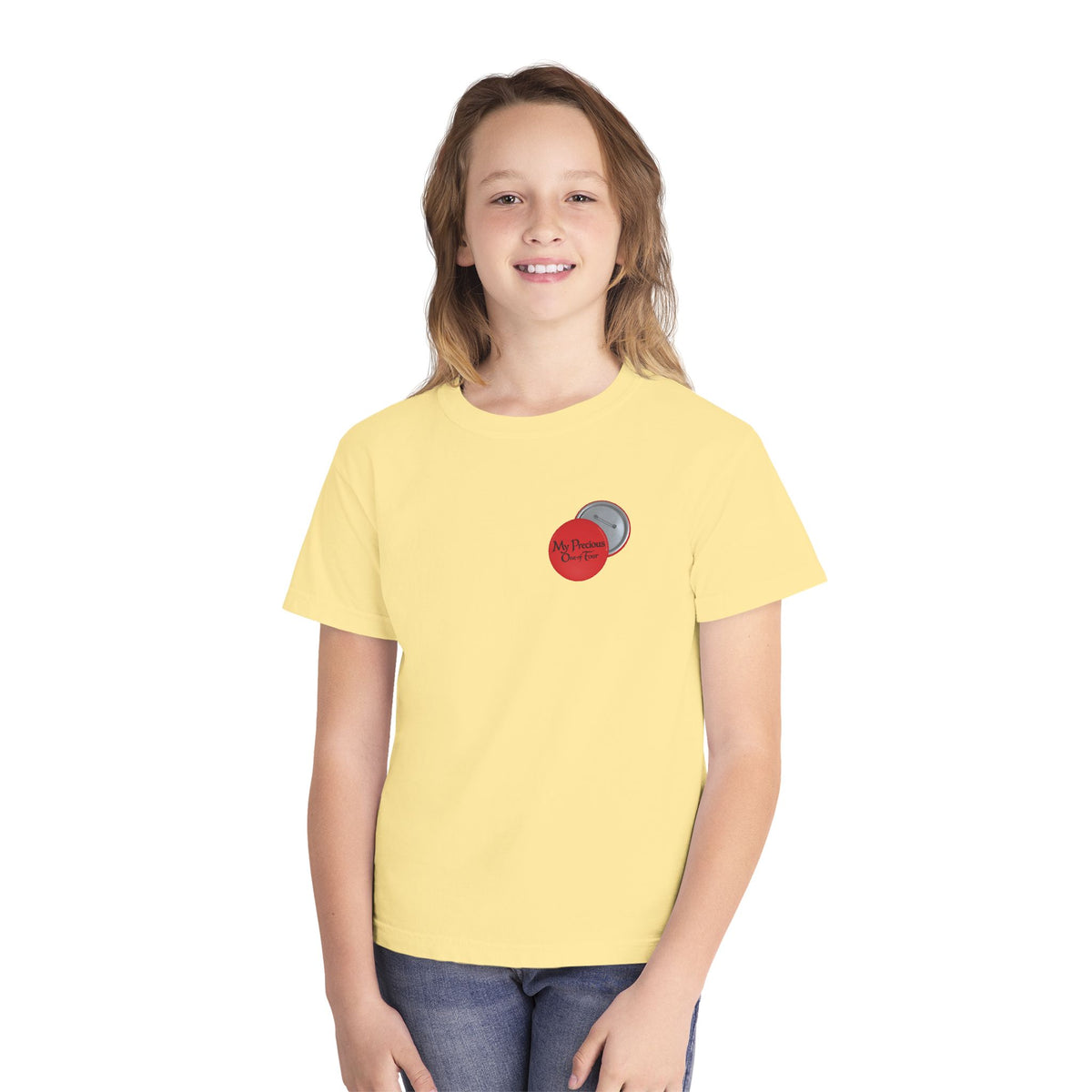 Youth Tee — 'My Precious One of Four' Birthday Kid T‑Shirt