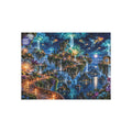 Floating Island Fantasy Puzzle — Mystical Nightscape Jigsaw (96/252/500/1000 pcs)