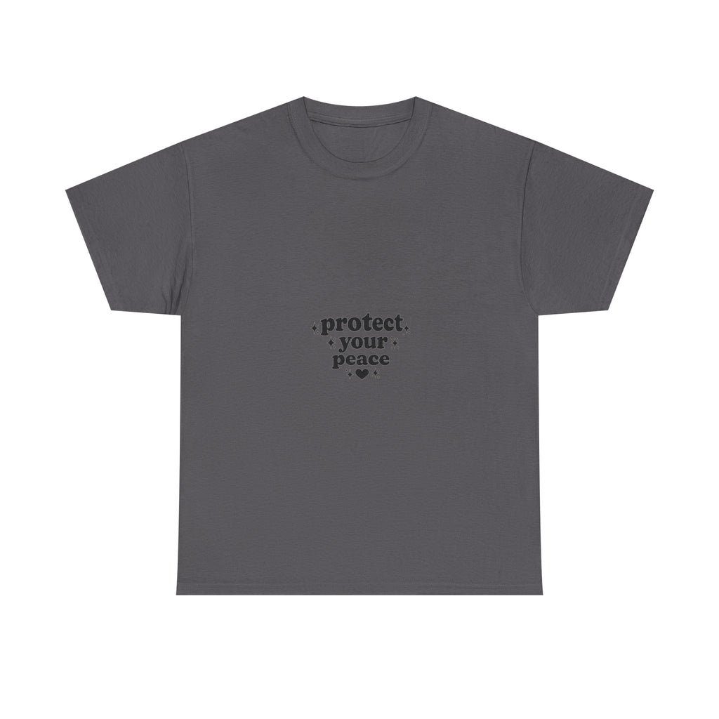 Protect Your Peace T‑Shirt — Minimalist Self‑Care Tee