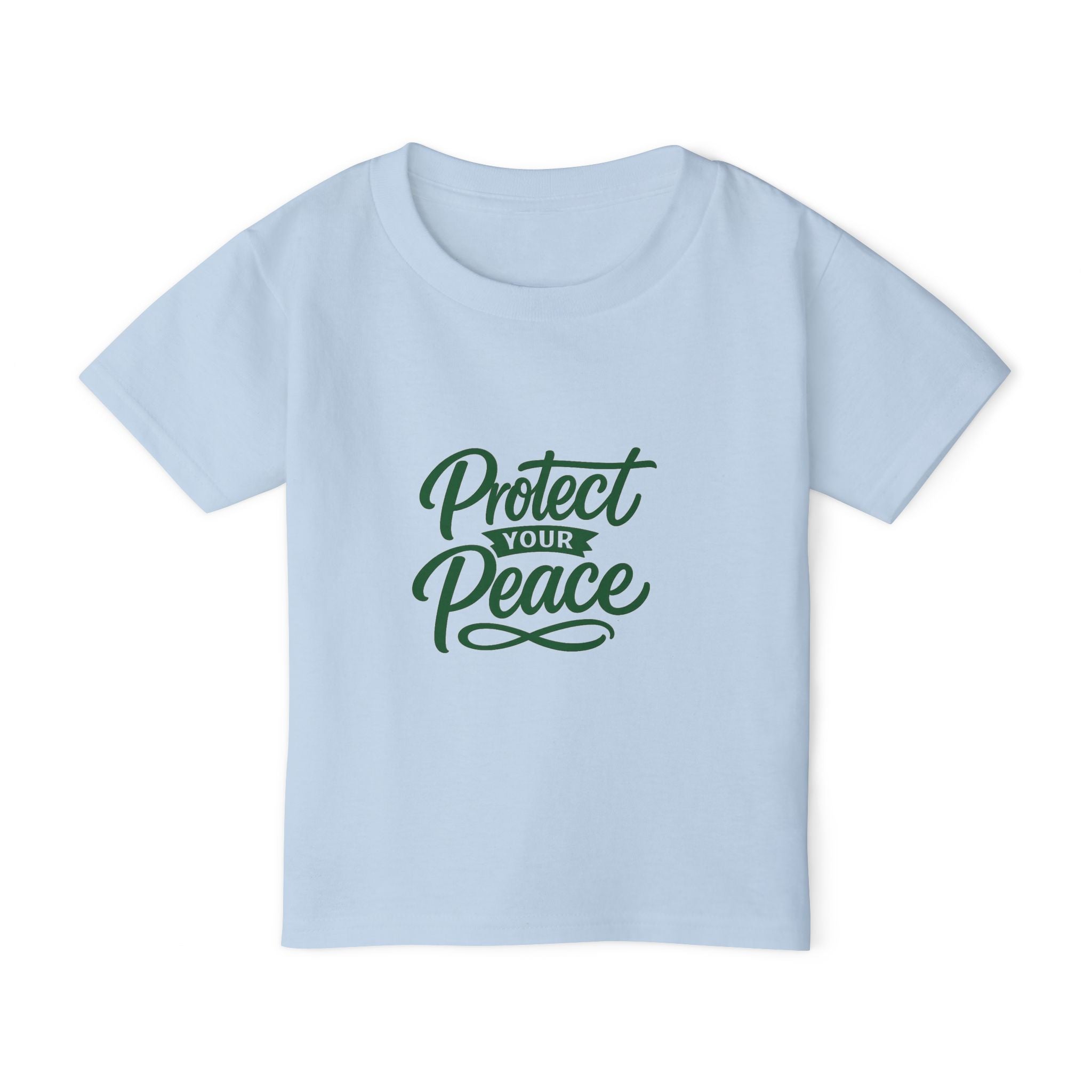 Toddler T-Shirt — "Protect Your Peace" Inspirational Kids Tee