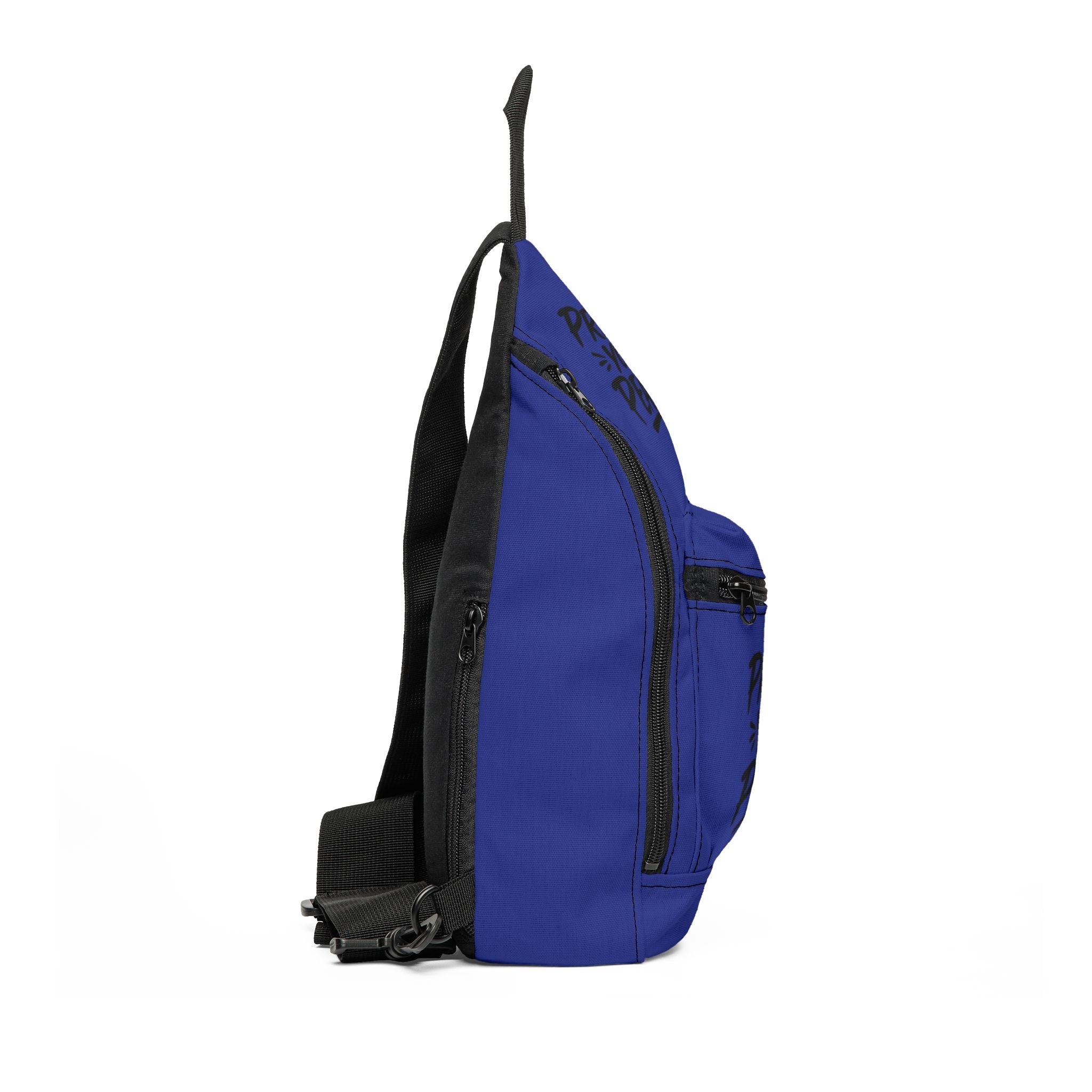 Protect Your Peace Sling Bag – Motivational Crossbody Backpack for Everyday Carry
