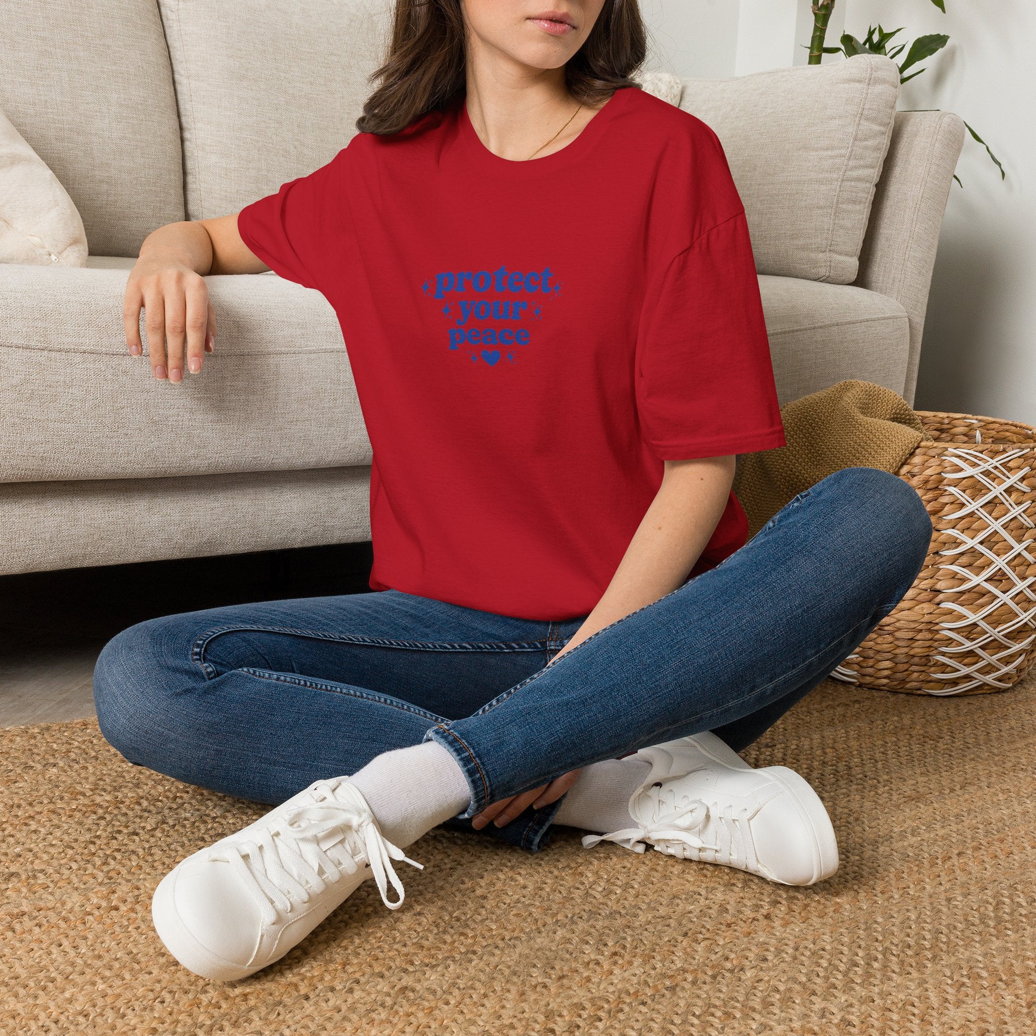 Protect Your Peace T-Shirt — Positive Self-Care Graphic Tee