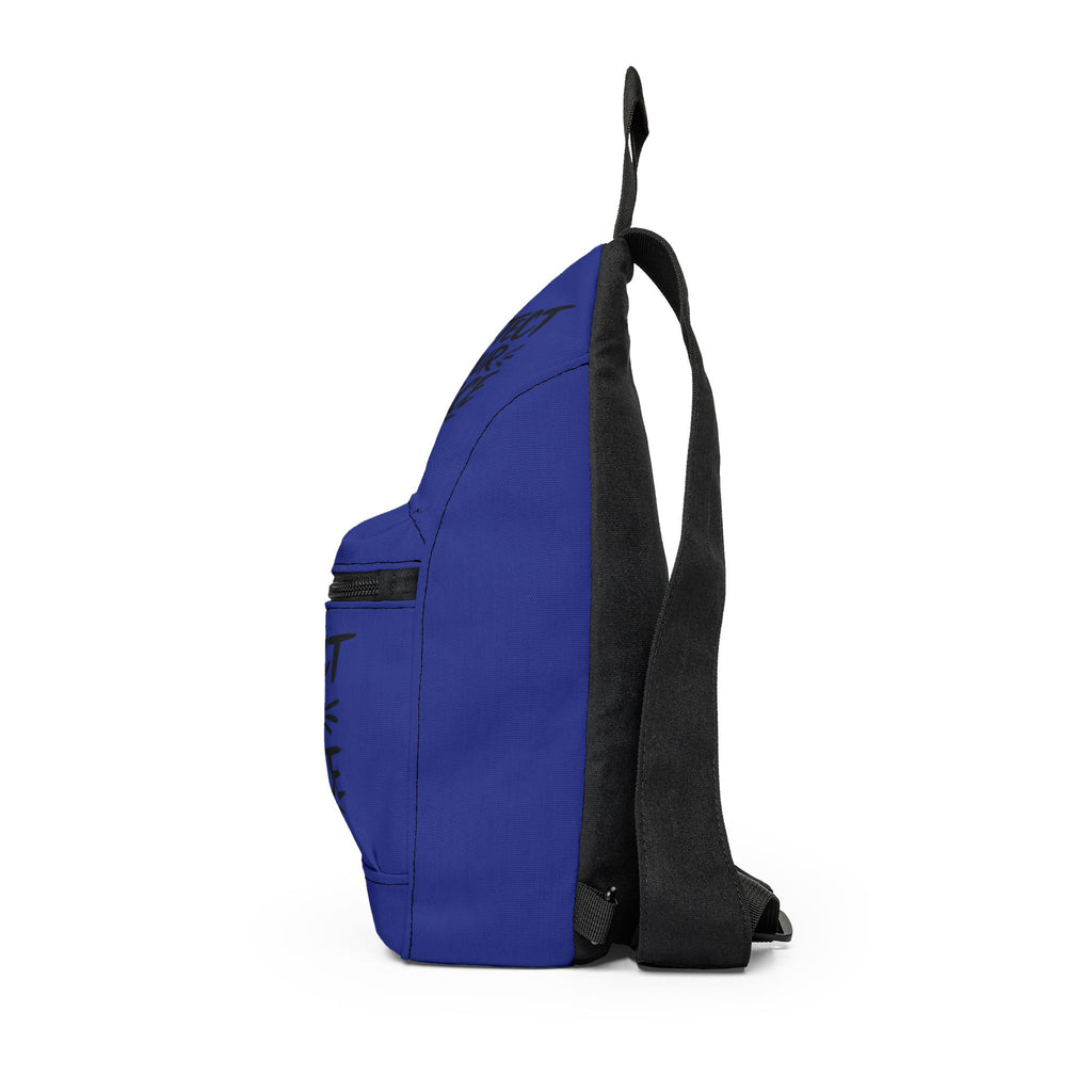 Protect Your Peace Sling Bag – Motivational Crossbody Backpack for Everyday Carry