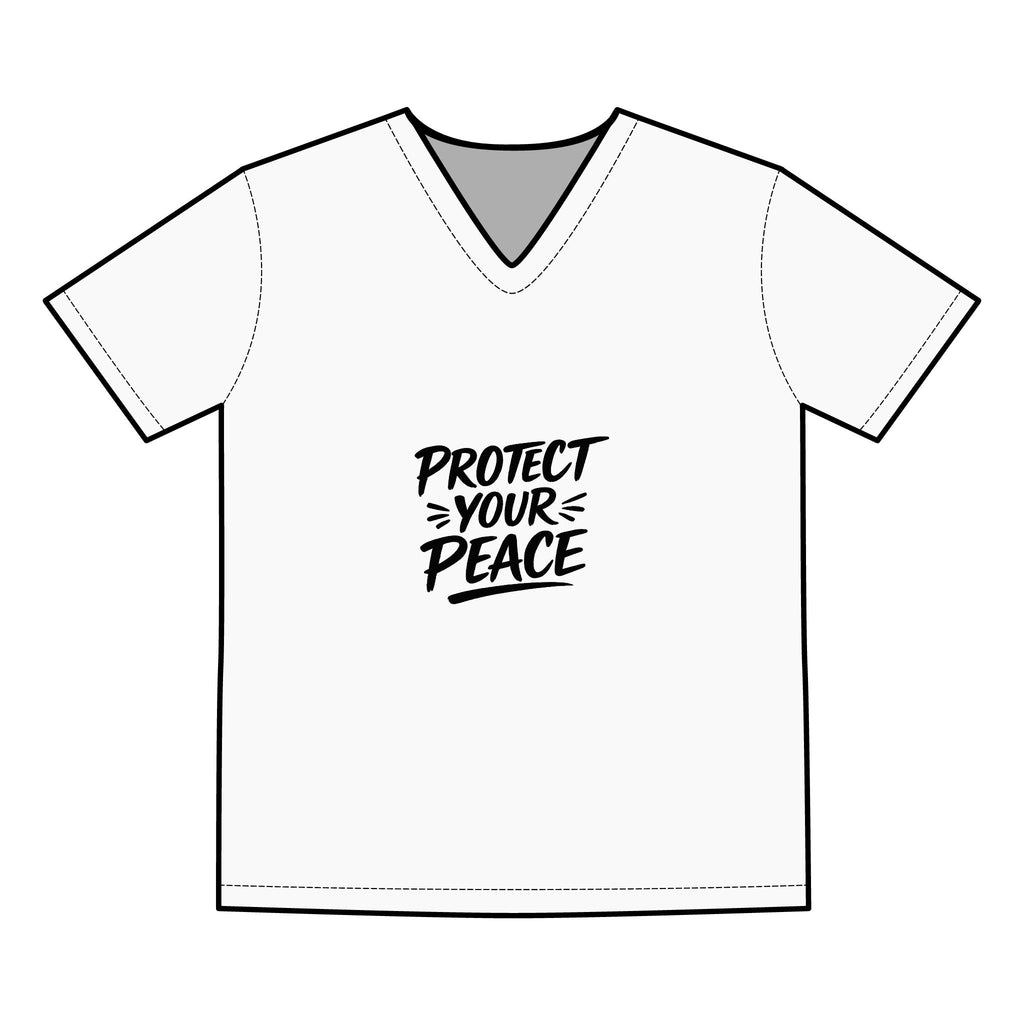 Protect Your Peace V‑Neck Tee