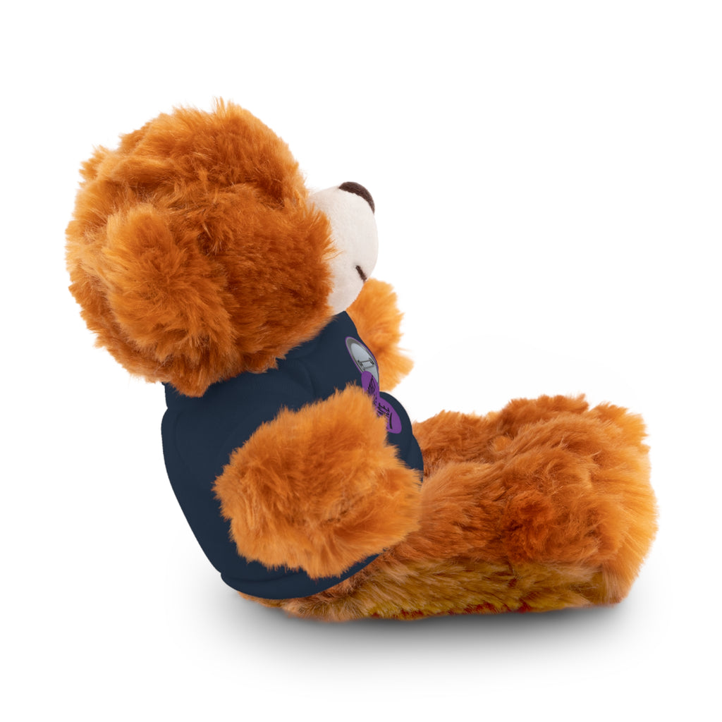 Plush Bear with 'Protect Peace' Tee