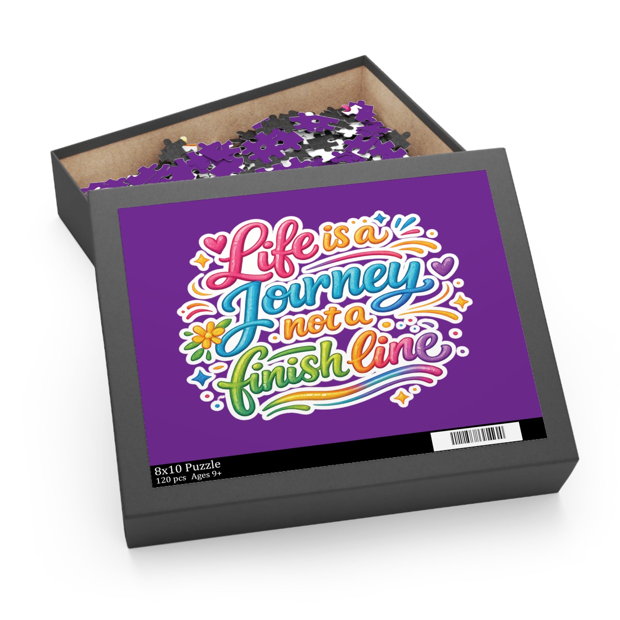Inspirational 'Life Is a Journey, Not a Finish Line' Puzzle