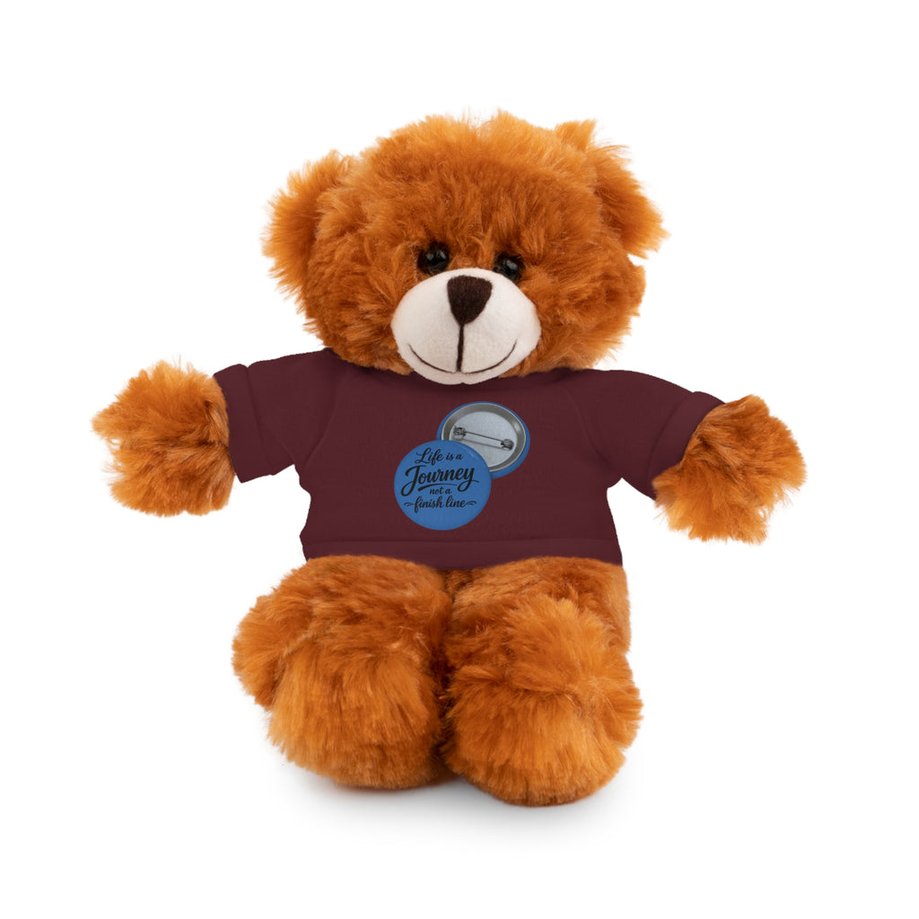 Personalized Teddy Bear with Custom Tee — Cute Plush Gift for Kids & Occasions