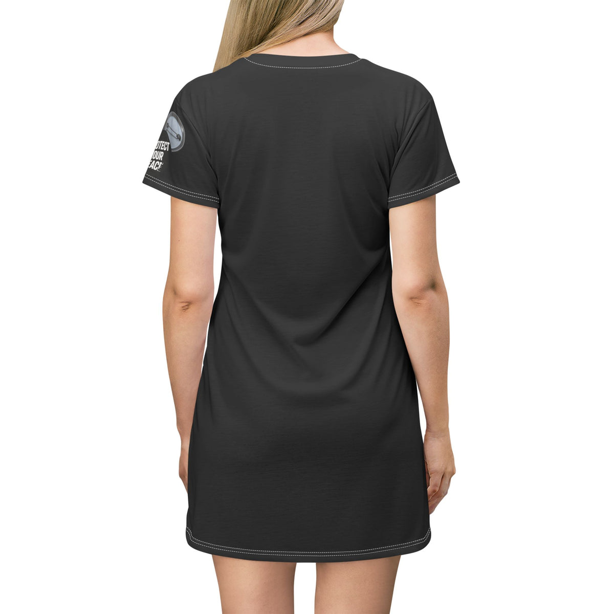 Protect Your Peace Graphic T-Shirt Dress graphic I have a sound mind.