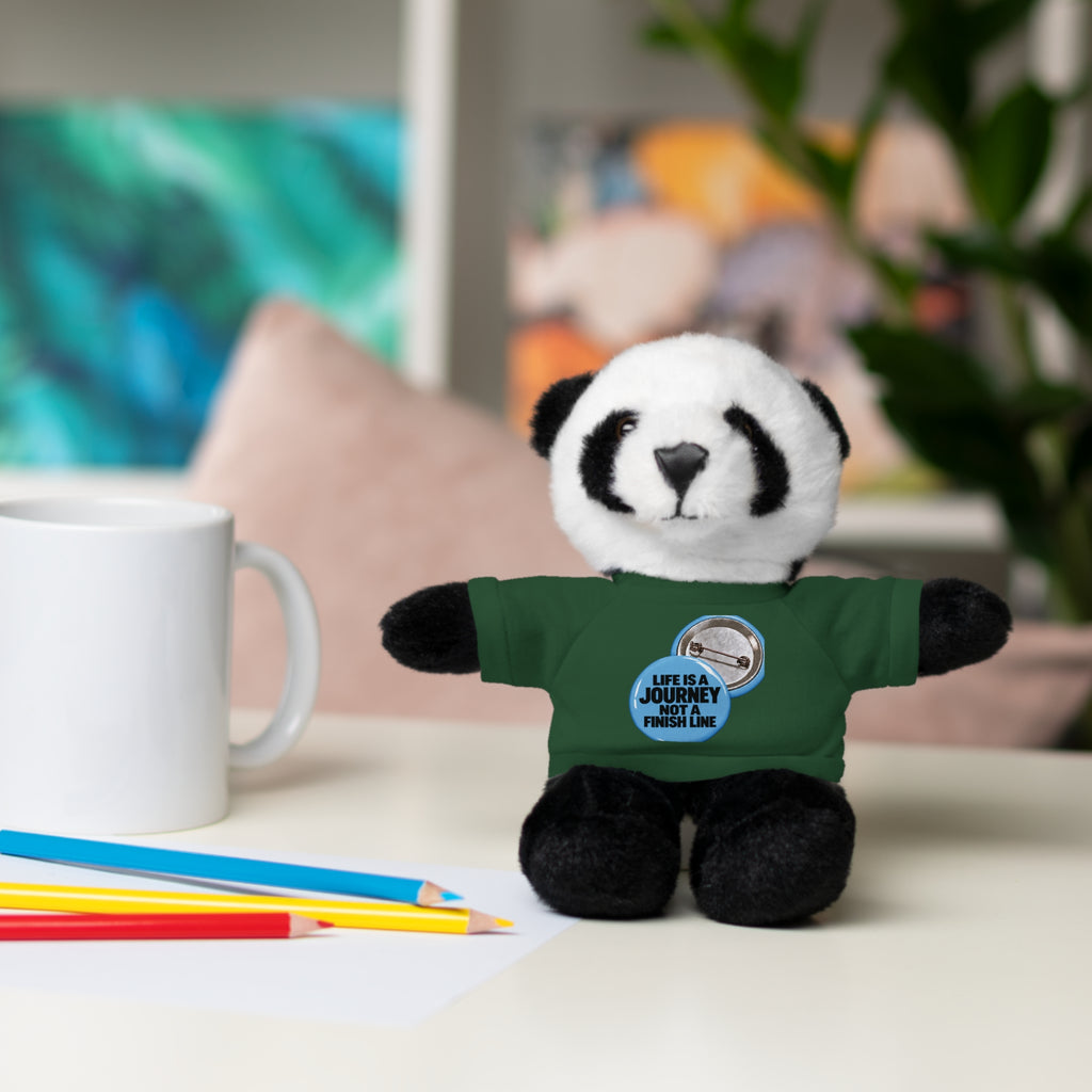 Plush Teddy Bear with Custom Tee — Cute Gift for Kids & Romantic Occasions
