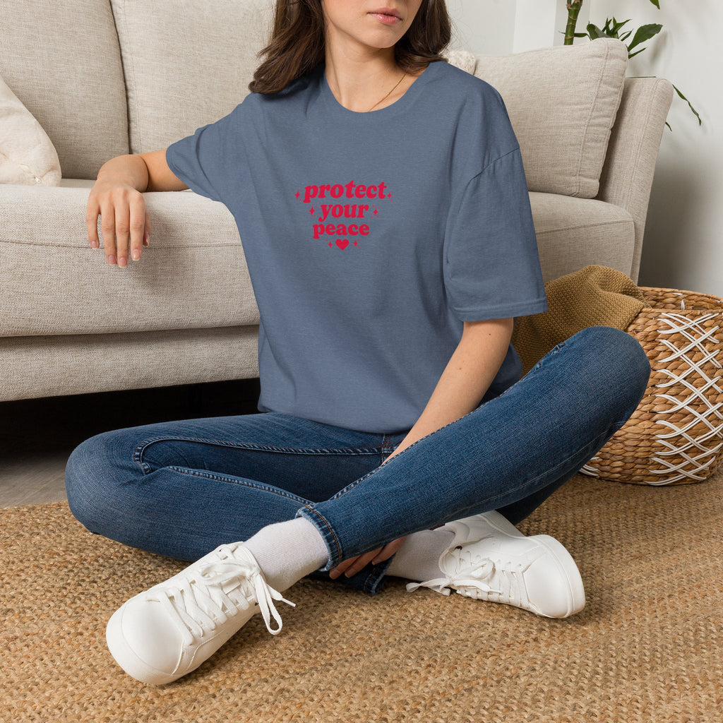 Protect Your Peace T-Shirt — Self-Care Graphic Tee