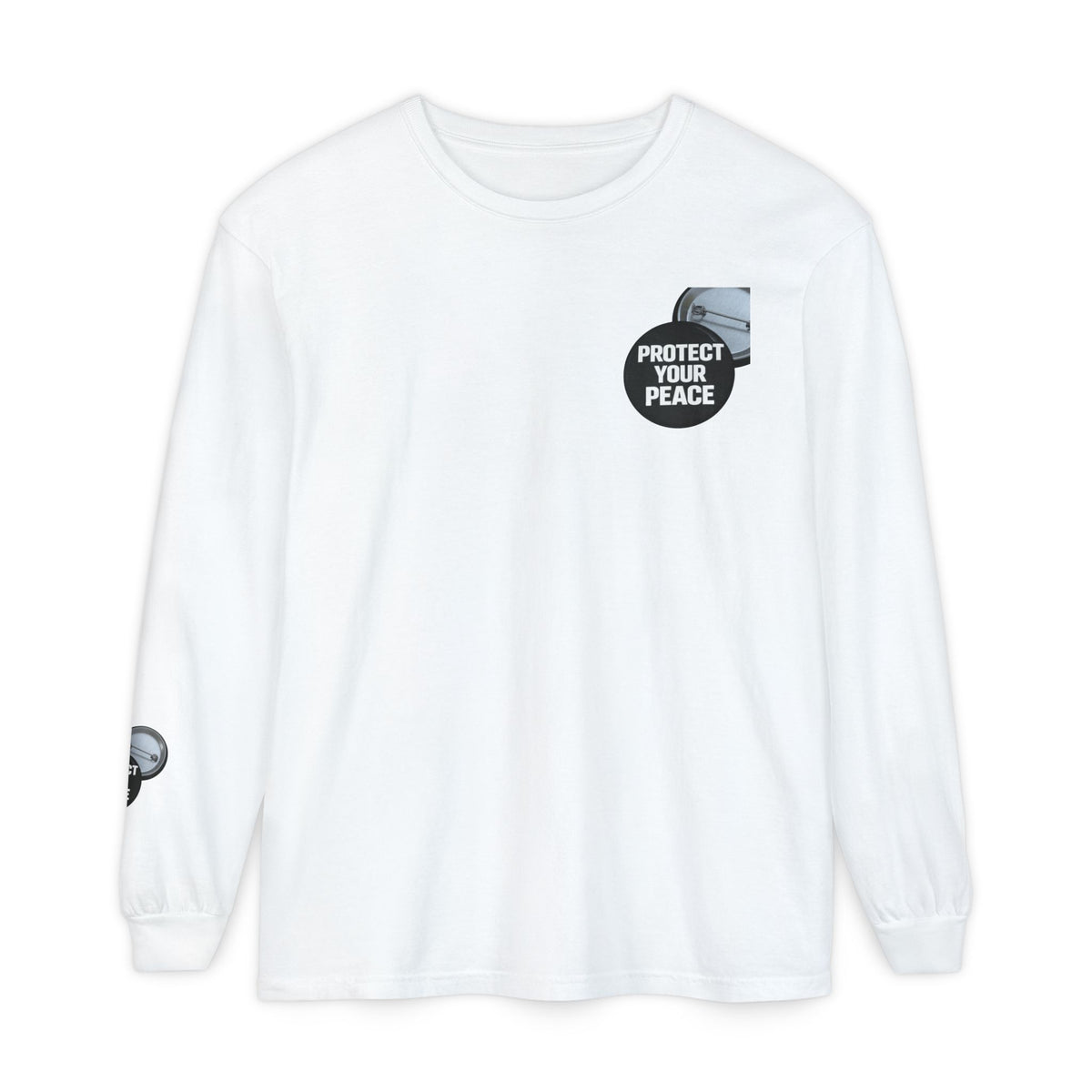 Protect Your Peace Graphic Long Sleeve T-Shirt