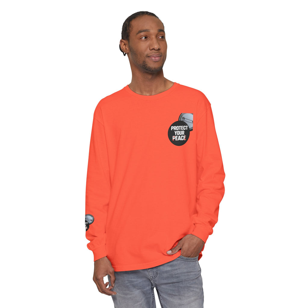 Protect Your Peace Graphic Long Sleeve T-Shirt