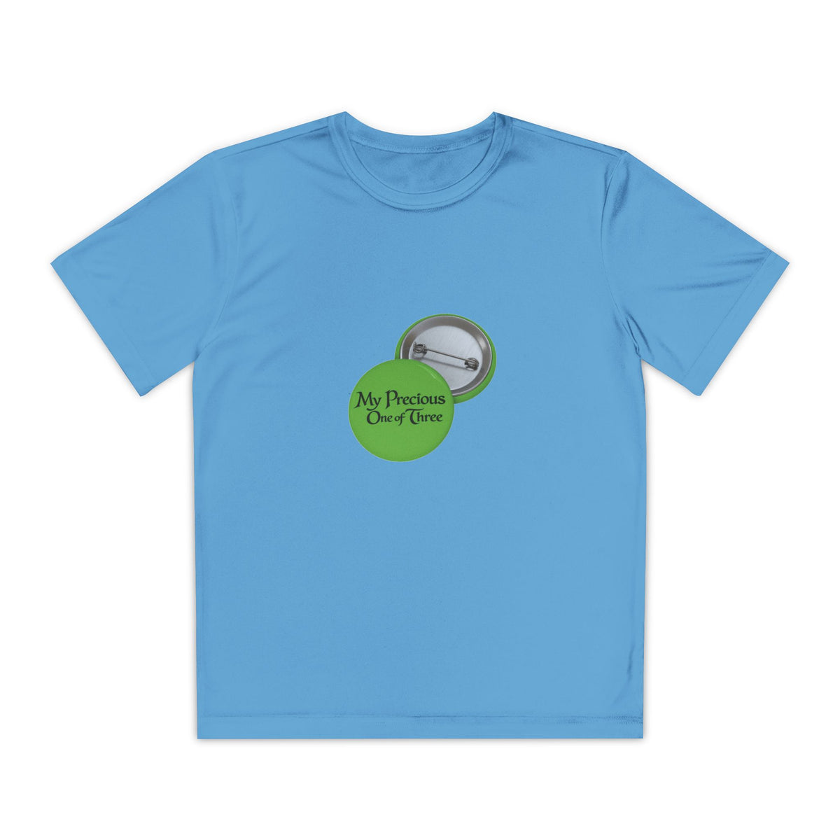 Youth Competitor Tee 'my precious one of three'