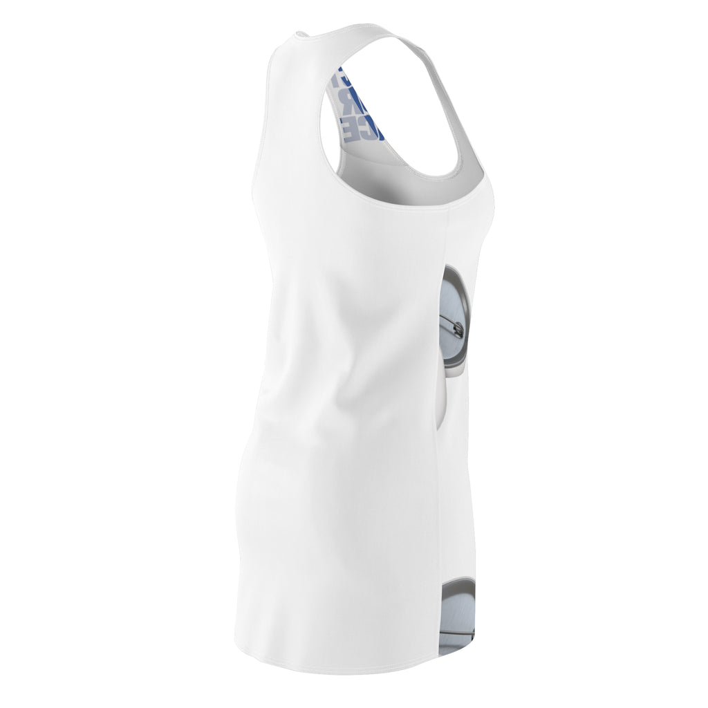 Protect Your Peace Racerback Dress — Motivational All-Over Print