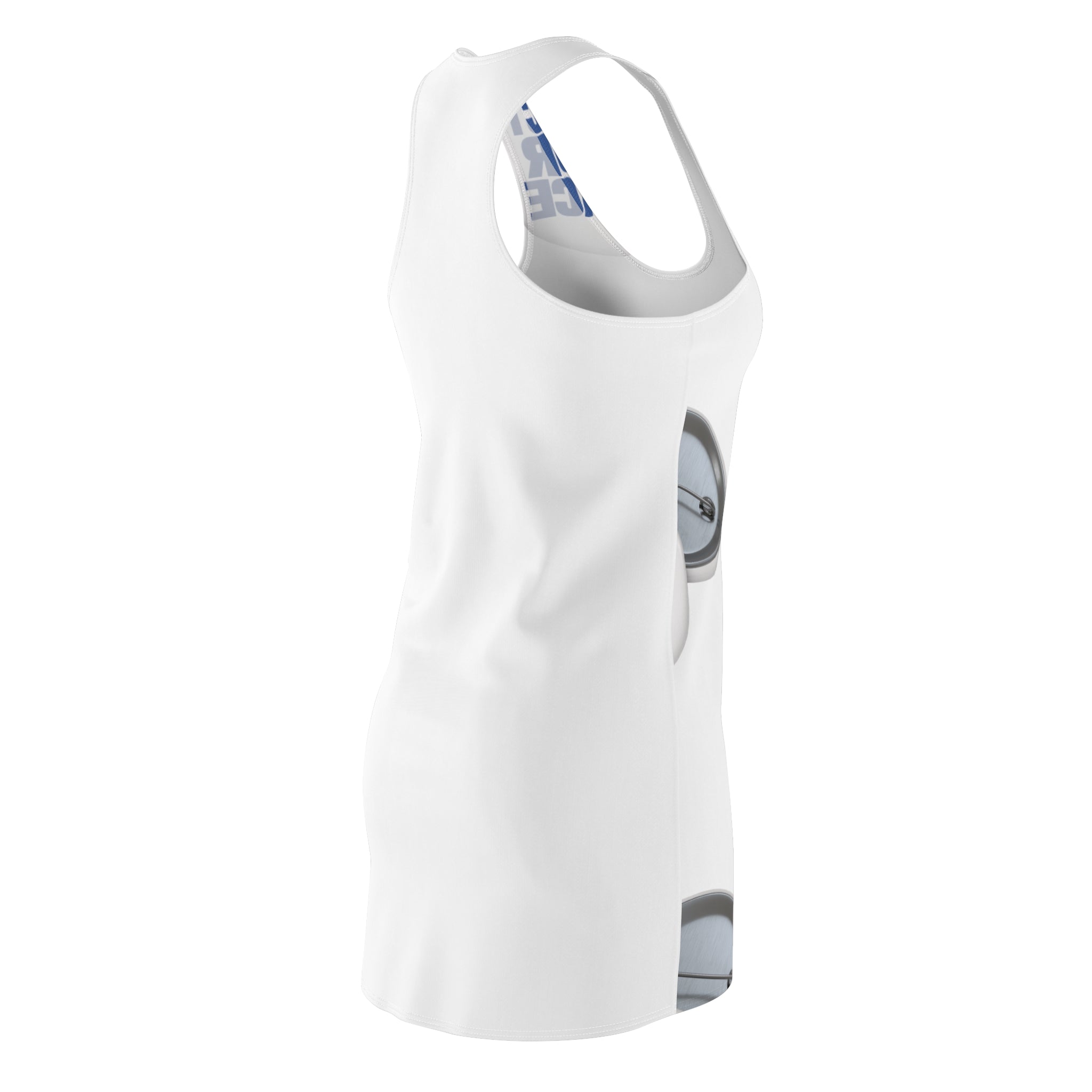 Protect Your Peace Racerback Dress — Motivational All-Over Print