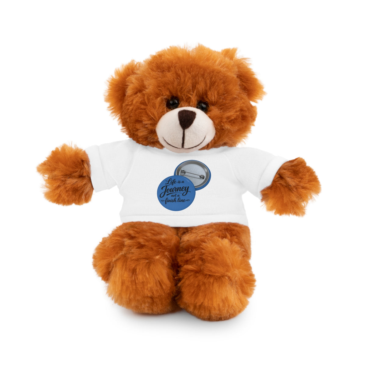 Personalized Teddy Bear with Custom Tee — Cute Plush Gift for Kids & Occasions