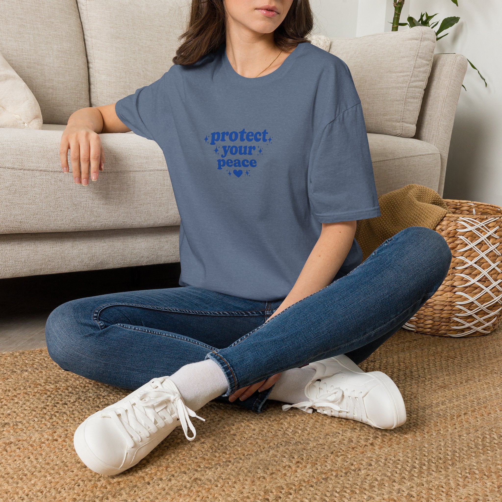Protect Your Peace T-Shirt — Positive Self-Care Graphic Tee