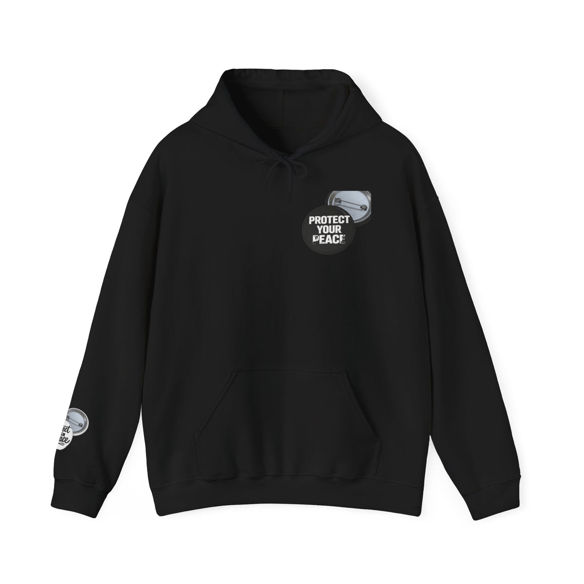 Protect your peace Graphic Hoodie and arm protect your peace graphic design.