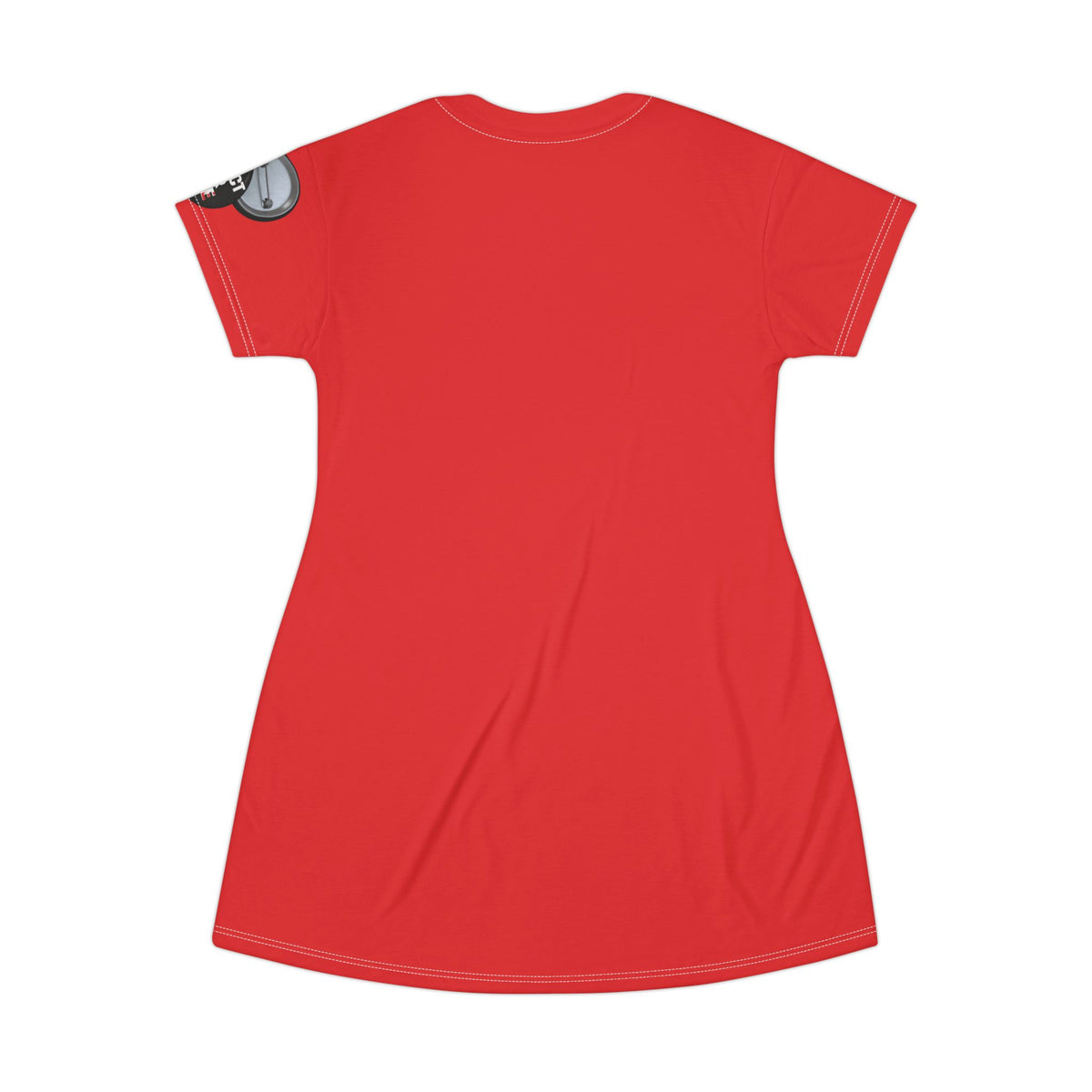 Protect Your peace Red T-Shirt Dress