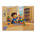 Children’s Playroom Puzzle — Toddler Stacking Blocks with Lyrics “When I smile and when I play” (120/252/500 pcs)