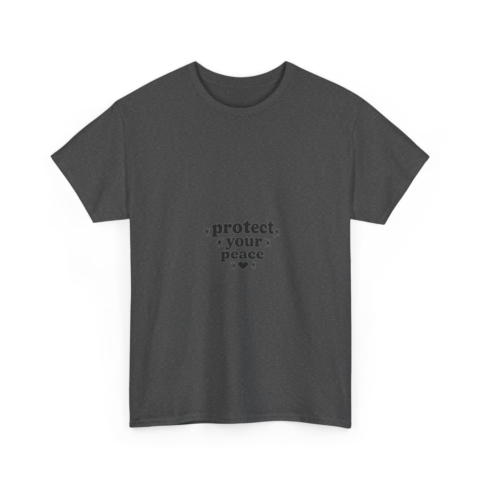 Protect Your Peace T‑Shirt — Minimalist Self‑Care Tee