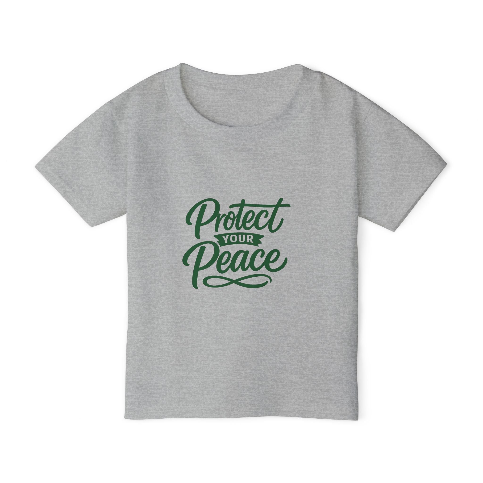 Toddler T-Shirt — "Protect Your Peace" Inspirational Kids Tee