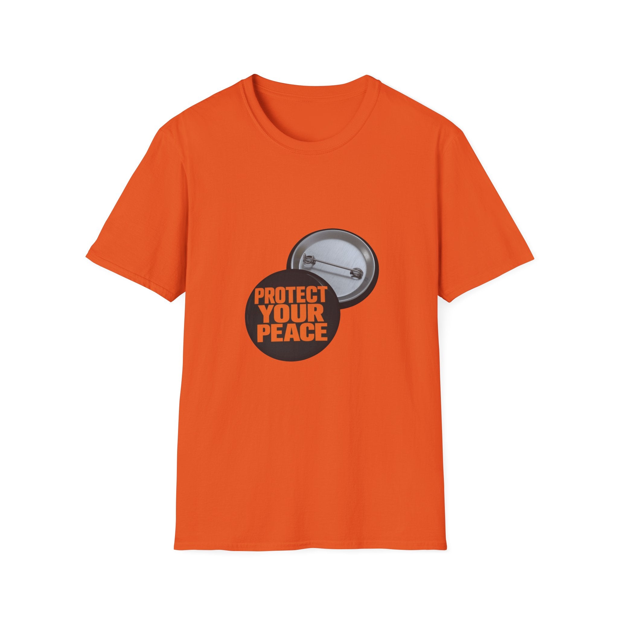 Protect Your Peace T-Shirt — Graphic Button Design