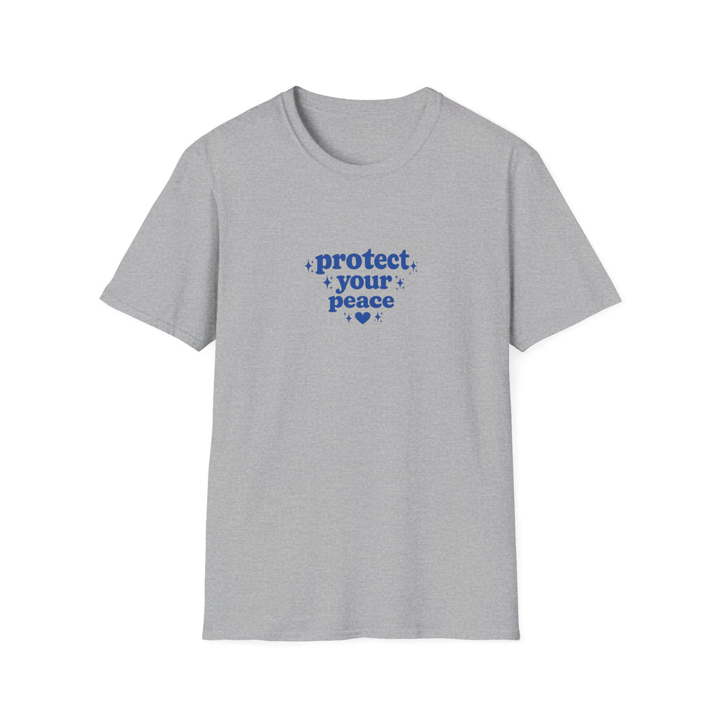 Protect Your Peace T-Shirt — Positive Self-Care Graphic Tee