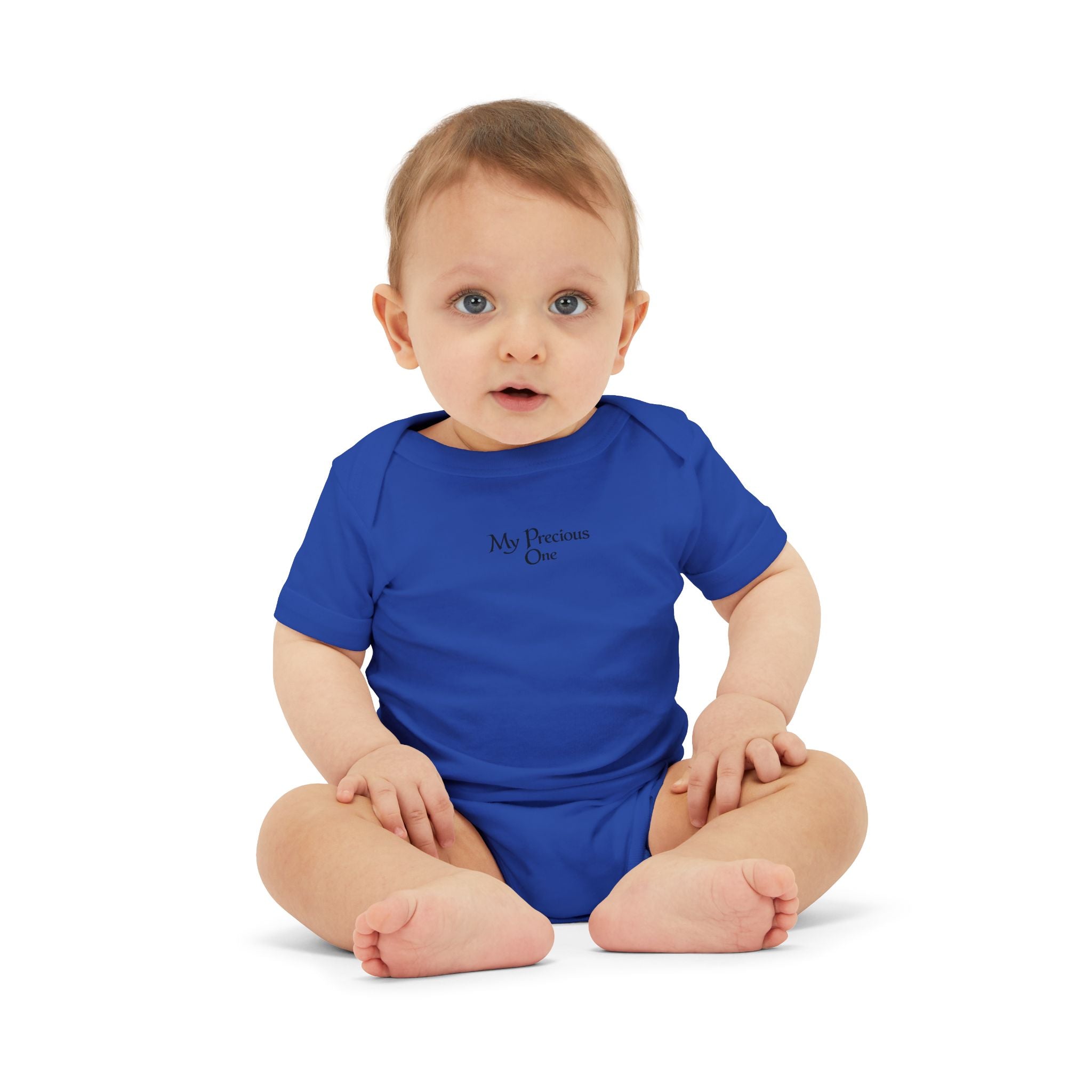 Minimal 'My Favorite' Infant Onesie – Soft White Baby Bodysuit