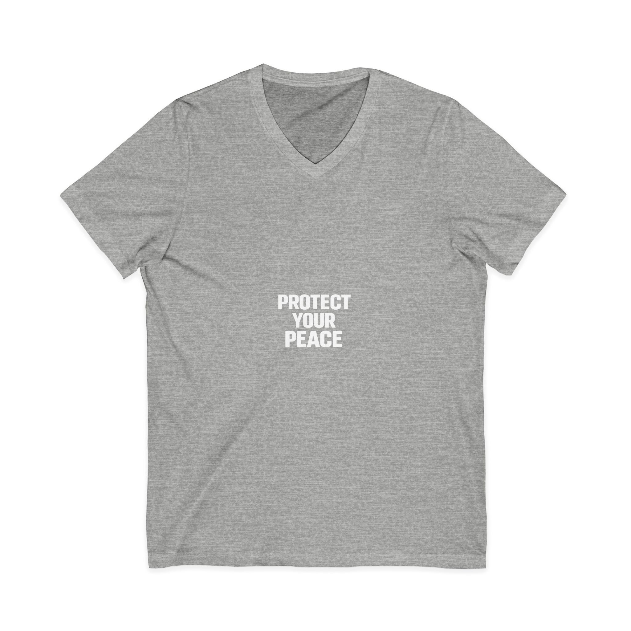 Unisex Jersey Short Sleeve V-Neck Tee