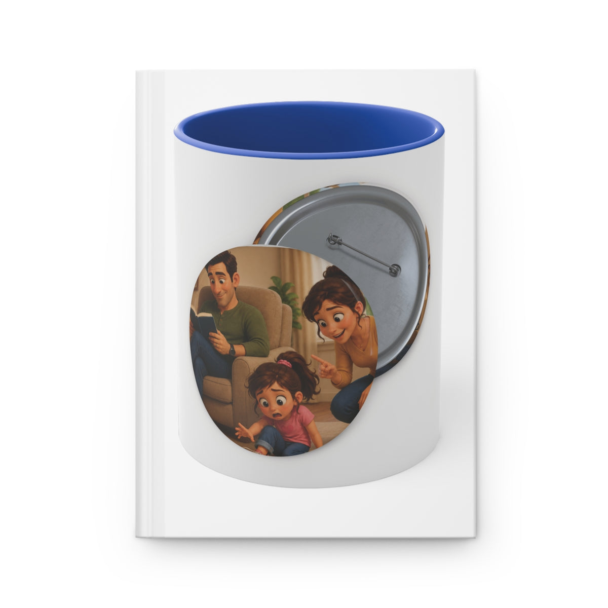 Family Game Night Hardcover Journal — Lined Matte Notebook