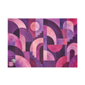 Abstract Pink & Purple Geometric Puzzle — 500/1000-Piece Artistic Jigsaw