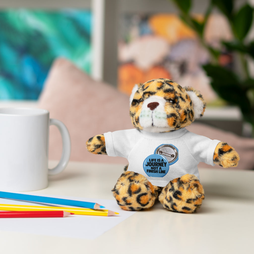 Plush Teddy Bear with Custom Tee — Cute Gift for Kids & Romantic Occasions