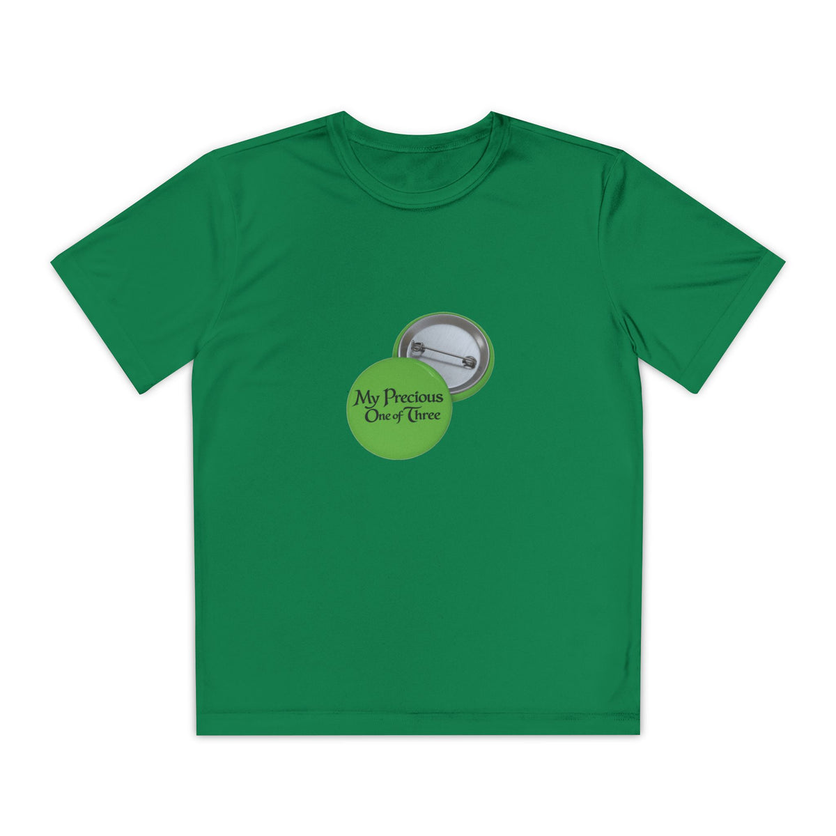 Youth Competitor Tee 'my precious one of three'