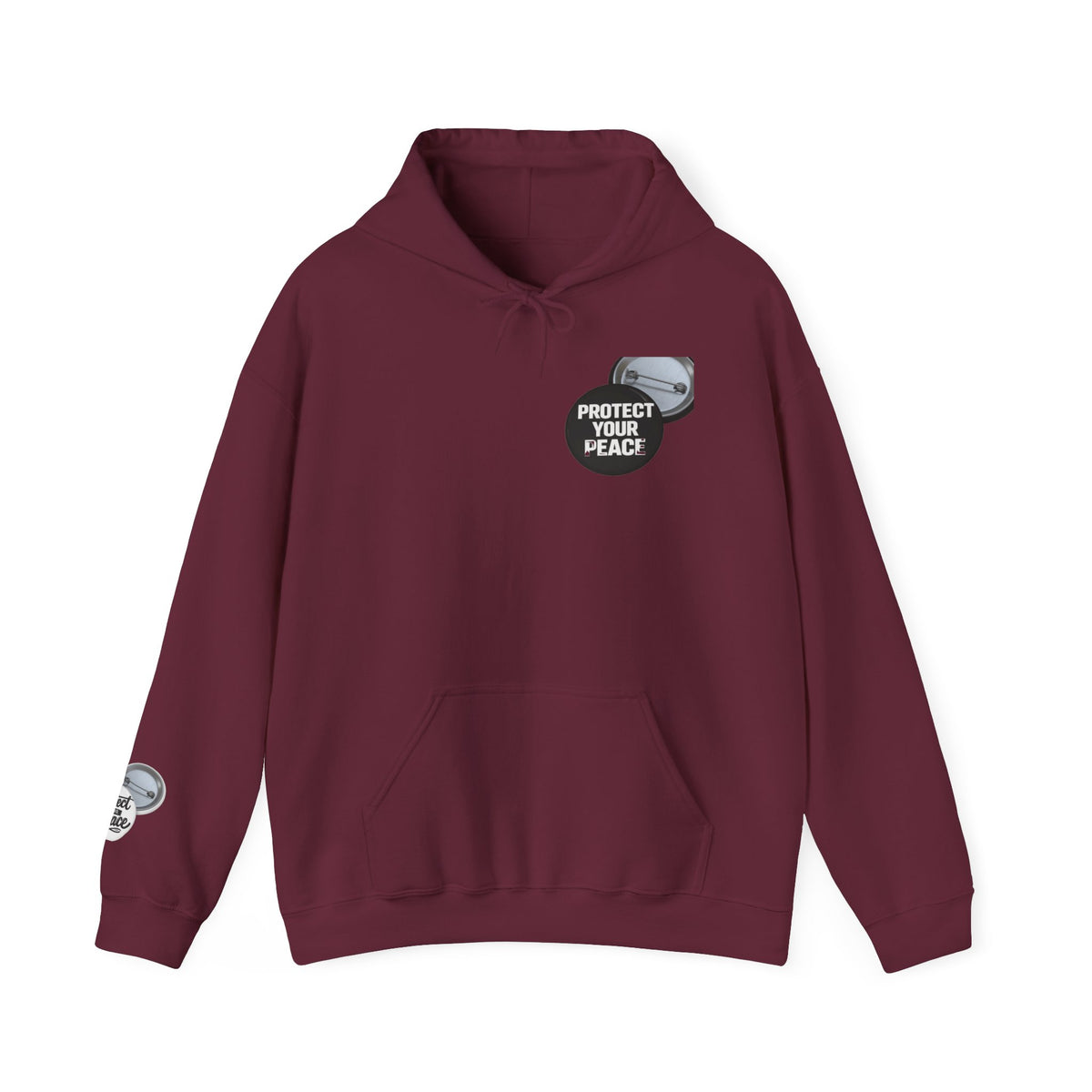 Protect your peace Graphic Hoodie and arm protect your peace graphic design.