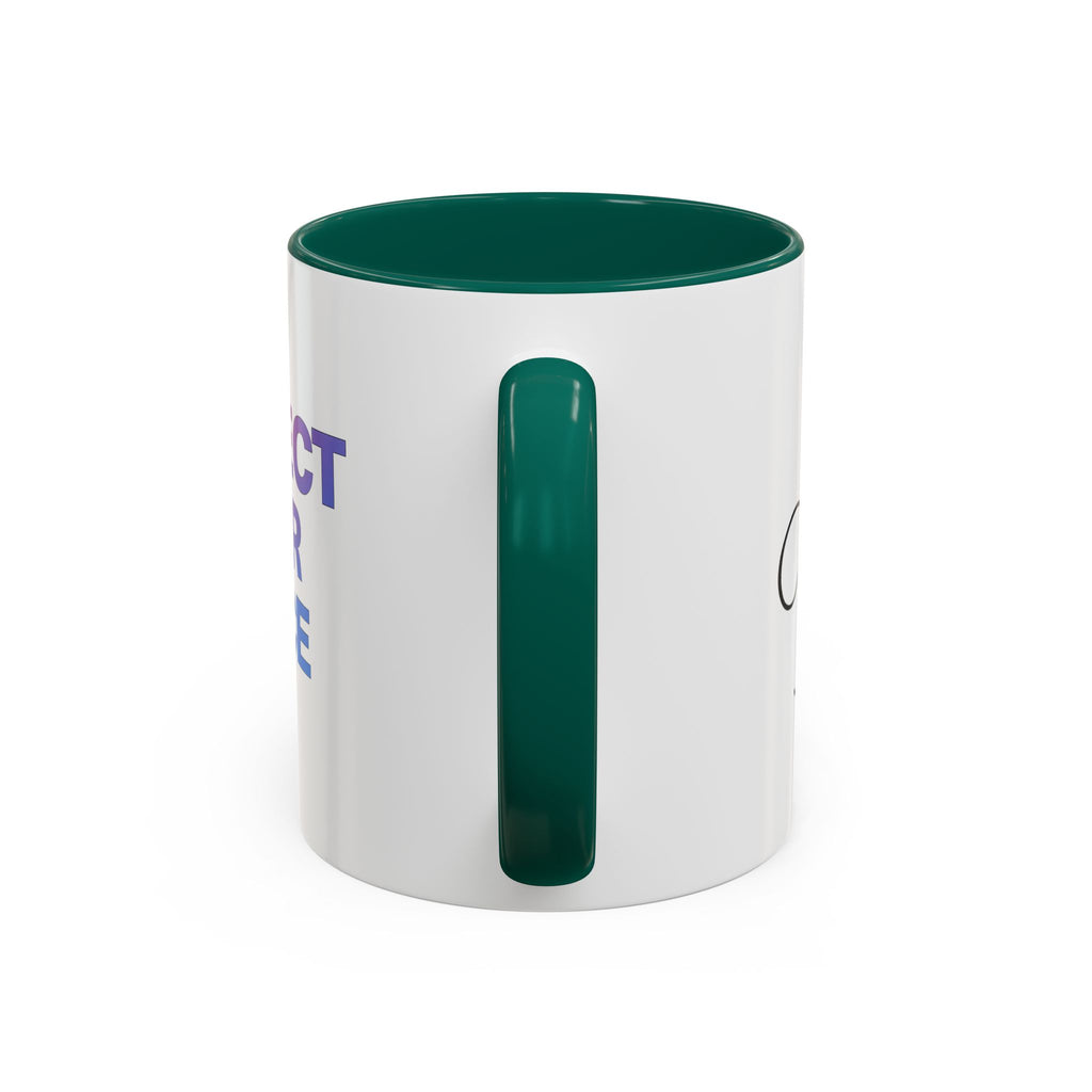 Protect Your Peace Colorful Mug — Inspirational Coffee Cup (11oz/15oz)